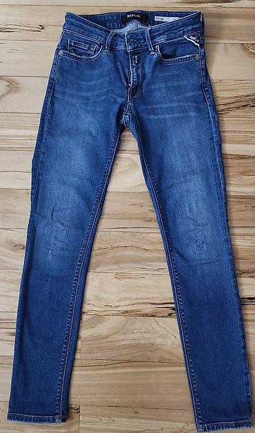 Farmerke: REPLAY ženske farmerke – model New Luz (Skinny Fit) - Klasičan plavi — 2