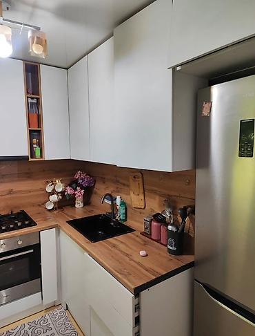 Продажа квартир: 3 комнаты, 58 м², Аламудун с. 104 серия, 3 этаж, Свежий ремонт — 4