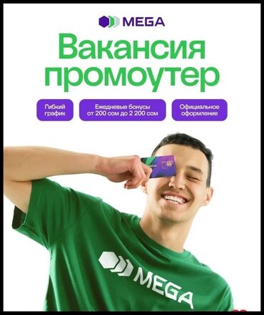 работа промоутером в бишкеке ежедневная оплата: Требуется Промоутер, Без опыта, Подработка, График: Гибкий график, Карьерный рост