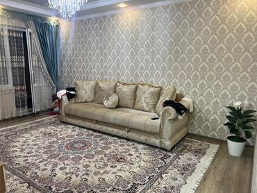 кыргыз недвижимости: 2 бөлмө, 54 кв. м, 106-серия, 4 кабат, Евроремонт