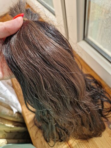 Digər aksesuarlar: Волосы для наращивания, 90 грамм 65-67 см носились всего неделю