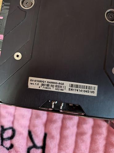 Комплектующие для ПК: Видеокарта для ПК, Б/у, Gigabyte, GeForce GTX, 8 ГБ — 3