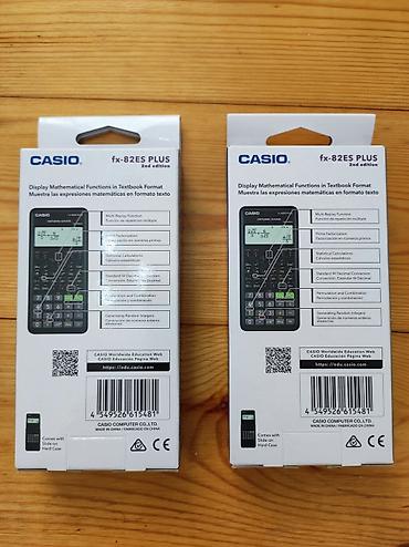 kalkulyator: Casio fx-82ES PLUS 2nd Edition elmi kalkulyator satılır. 2 ədəd var — 2