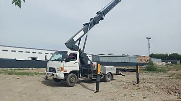 put up: Аренда автовышки (Hyundai) с телескопической стрелой 28 м — 2