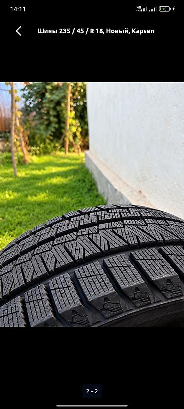 Шины: Комплект шин Kapsen размером 235/45 R18. В комплекте 4 шины — 2