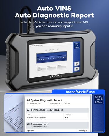 Auto oprema: MUCAR MUCAR CS90 Profesionalna Full OBD2 Auto Dijagnostika — 16