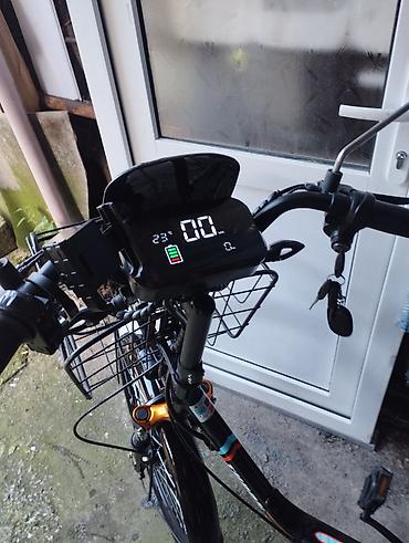 Elektrik velosipedlər: Elektrik velosipedi – TURON brendi Xüsusiyyətlər: - Şəhər tipli — 3