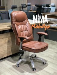 Ofis və oyun kresloları: Yeni, Təkərli, Qolları tənzimlənir, Dəri — 29