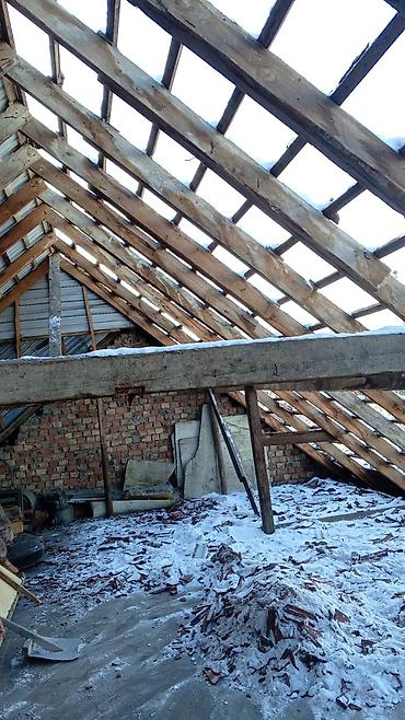 Кровля крыши: Кровельные работы под ключ - Демонтаж старого покрытия и обрешётки - — 1