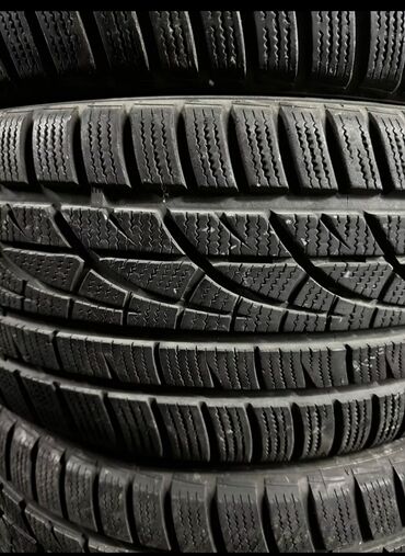 Шины: Шины 225 / 50 / R 17, Зима, Б/у, Комплект, Легковые, Корея, Hankook