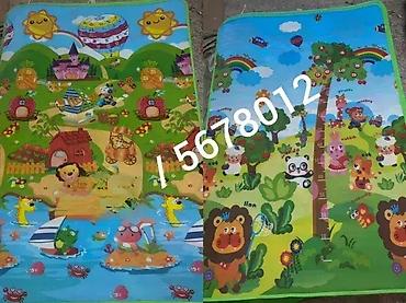 pidzame kragujevac: Debela dvostrana podloga – Prostirka za decu 180x150cm Velika — 1