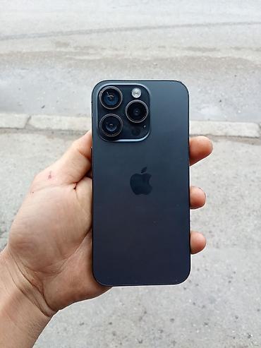 17 pro max iphone: IPhone 15 Pro, Black Titanium, Face ID — 2