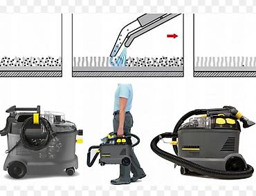 Пылесосы: Пылесос, Karcher, Вертикальный, Влажная, Паровая, Смешанная, Фильтр для воды, Контейнер, Мешок — 11