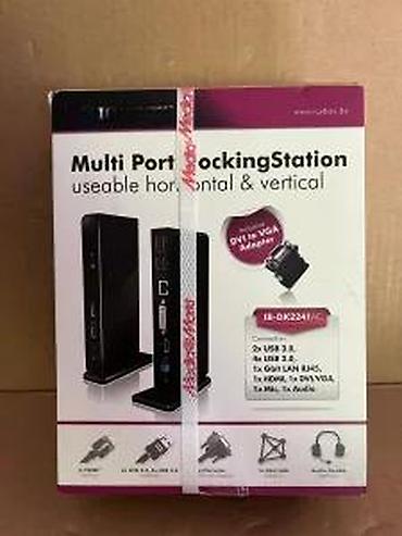 Doking stanice: ICYN BOX USB 3.0 univerzalna dok stanica sa DisplayLink tehnologijom — 20