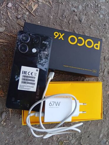 симкарта: Poco X6, Колдонулган, 512 ГБ, түсү - Кара, 2 SIM