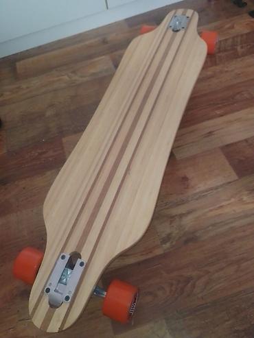 Trotineti, skejtbordovi i hoverbordovi: Longboard Skejtbord MAXOfit – drop-through komplet - Deck: višeslojni — 4