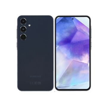 samsung e5: Samsung Galaxy A55, Новый, 256 ГБ, цвет - Черный, 2 SIM