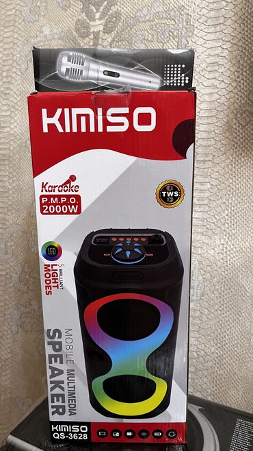 Dinamiklər və kolonkalar: Yeni Kolonka, Növ - Bluetooth, rəng - Qara