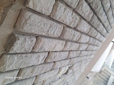 aqlay daşların satışı: Fasad və interyer üçün dekorativ daş/plitka dəsti - Material: AZ NUR — 3