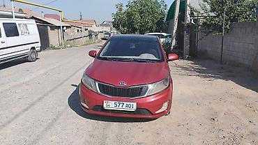 кызыл кия кыз: Kia Rio: 2014 г., 1.6 л, Кол менен иштөөчү, Бензин, Седан — 5