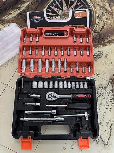 avtomobil temir aletleri: 53 hissəli (53 PCS) avtomobil təmiri alət dəsti Çoxfunksiyalı — 2