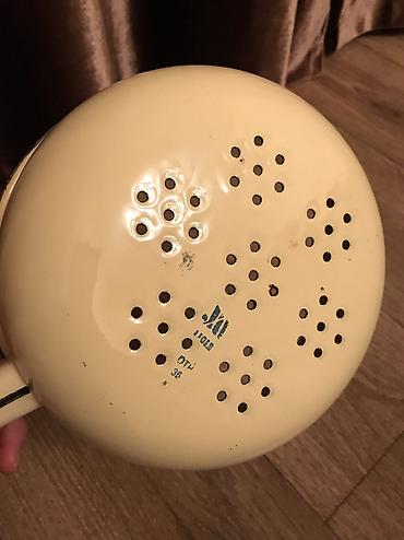 Другие аксессуары для кухни: Советский новый дуршлаг, эмалированный, плотный добротный и — 4