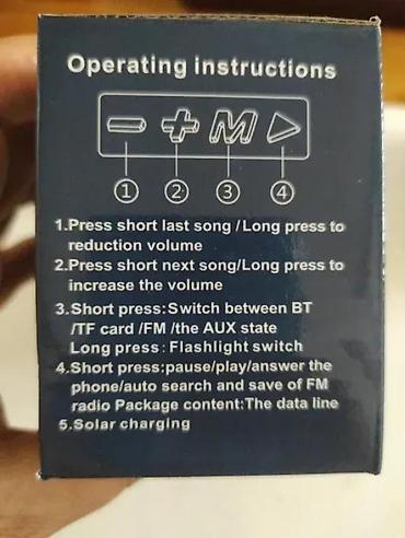 Zvučnici i stereo sistemi: SOLARNI BLUTUT ZVUCNIK NOV RADIO WIRELESS BLUETOOTH AKCIJA | Cene — 7