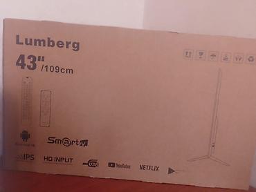 telvizor: Lumberg 43" (109 sm) Smart TV - Android 16 əməliyyat sistemi - Smart — 1