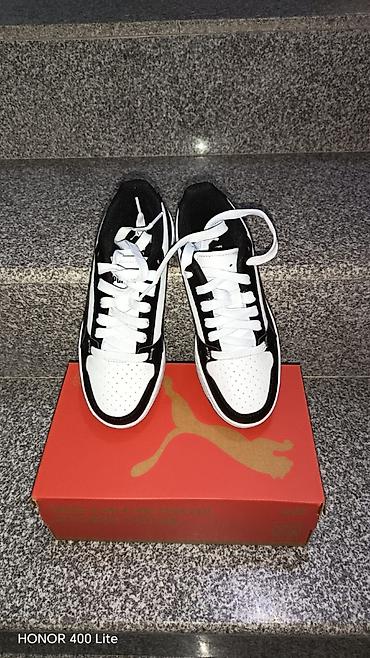 ket ayaqqabilar: Puma Reb-L Spor Ayaqqabı (Model: 398993-01) - Rəng: qara-ağ - Stil — 5