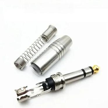 precnik cunka: BANANA 6,3MM STEREOKVALITET | Konektor sa pozlaćenim vrhom — 2