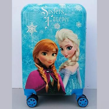 dior majce: Dečiji kofer na točkiće sa motivom "Frozen" crtanog filma, idealan za — 1
