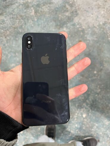 iphone barter: IPhone X, 64 GB, Black Titanium, Simsiz şarj