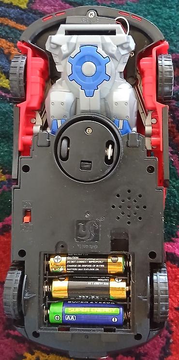 Robotlar və transformerlər: Uşaq oyuncağı – “DEFORM ROBOT” sport maşını Maşının düyməsini "on" — 7