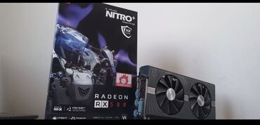 Видеокарты: Видеокарта, Б/у, AMD, Radeon RX, 8 ГБ, Для ПК