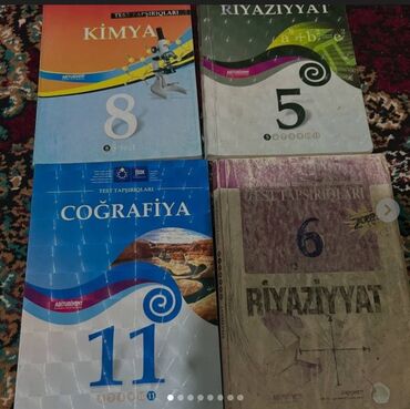 ikinci əl kitab satışı: Hazırlıq üçün çox yaxşıdı bu kitablar.Eləsi var təzədiqiyməti 1-3