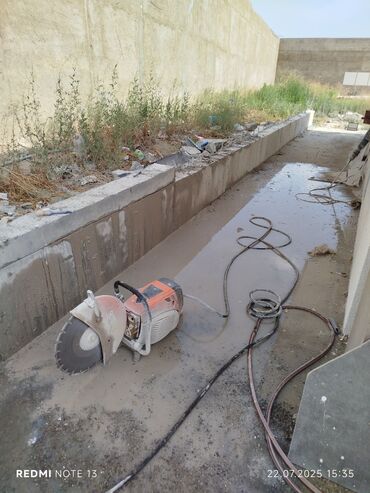 Beton işləri: Beton kəsmə beton deşmə xidməti Karot - HILTI DD 200 / 350 ilə 25 ° — 5