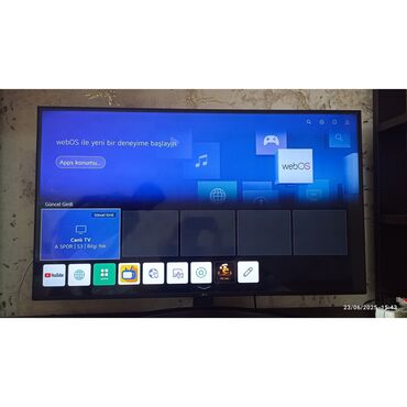 tv klaviatura: İşlənmiş Televizor LG Ünvandan götürmə