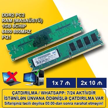 huawei honor 8 64gb ram 4gb: Operativ yaddaş (RAM) 1 GB, < 1333 Mhz, DDR2, PC üçün, İşlənmiş