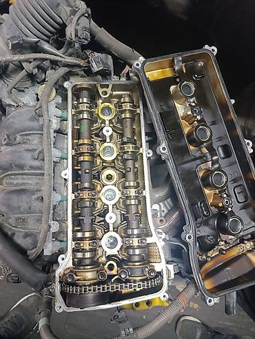 Детали двигателя и моторы в сборе: Бензиновый мотор Toyota 2005 г., 2.4 л, Б/у, Оригинал, Япония — 2
