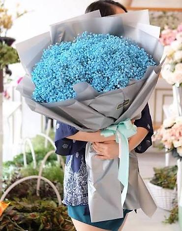 Buket güllər: 101 Roza🌹120₼ 60 sant - Qırmızı qızılgül buketi: sıx və həcimli — 13