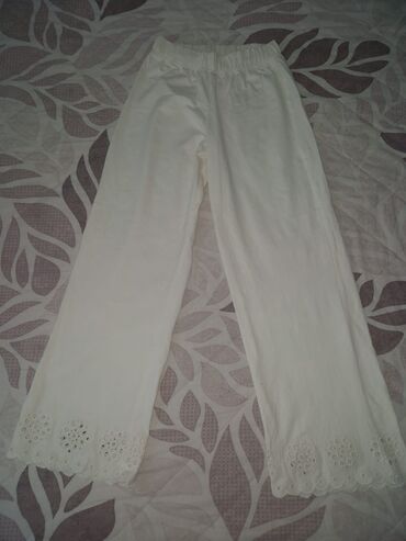 zenske krem pantalone m: Zara