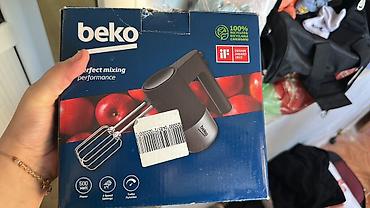 Mikserlər: Beko əl mikseri – güclü və rahat qarışdırma üçün. Xüsusiyyətlər: - — 1