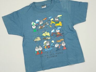 koszulki piłkarskie dla dzieci: T-shirt, 3-4 years, 98-104 cm, condition - Good
