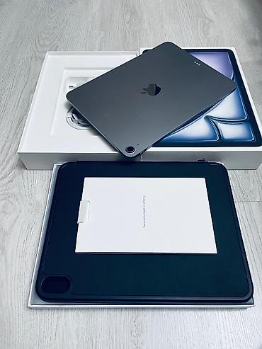Apple iPad: Apple iPad Air 11-inch m3 128gb yaddaş əla vəziyyətdə üzərində smart — 4