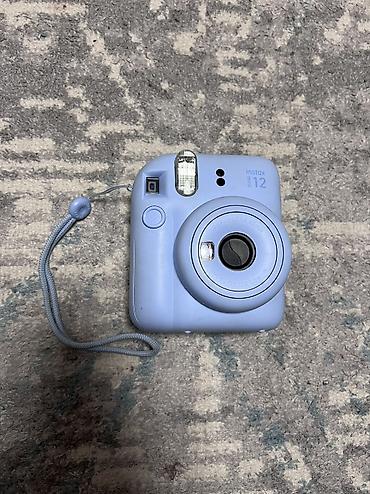 фотоаппарат инстакс: Fujifilm Instax mini 12 — моментальная камера, цвет Pastel Blue — 1