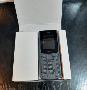 nokia 3510i: Nokia 105 4G, 2 GB, rəng - Boz, Zəmanət, İki sim kartlı, Sənədlərlə