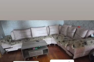mətbəx üçün asma tavanlar: Künc divan