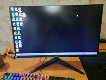 мониторы 2 x displayport: Монитор, AOC, Б/у, 23" - 24"