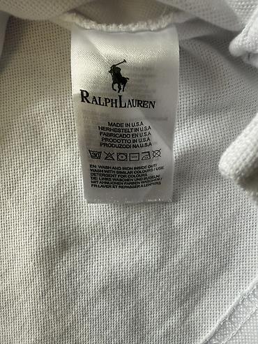 Рубашки: Мужская рубашка, L, Polo Ralph Lauren, Б/у, цвет - Белый — 3