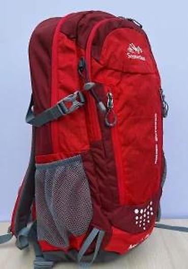 Sportske torbe i rančevi: Planinarski ranac Senterlan Adventure 35L – crveni - Zapremina: 35 — 6